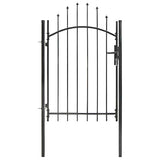 Garden Gate Woerden Steel 1x1.5 m Black 143060