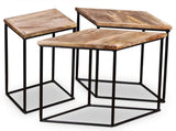 Coffee Table Solid Mango Wood 56x48x40 cm 243976