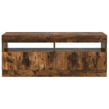 LED TV Cabinet Smoked Oak Engineered Wood 897430