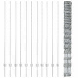 Wild Fence with Posts 25 x 1.5 m 3337135