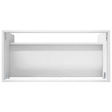 Bathroom under Sink Cabinet High Gloss White 56 x 37.5 x 81 cm 890068