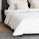 Duvet with Pillow 3 pcs White Microfiber 3377653
