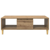 Coffee Table Artisan Oak 102 x 55 x 35 cm Engineered Wood 875120