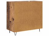 Sideboard Old Wood 69.5 x 34 x 90 cm Engineered Wood and Iron 881597