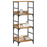 Book Cabinet Artisan Oak 50x33x117.5 cm Engineered Wood 857467