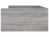 Bed Frame with Storage Concrete Grey 80 x 200 cm 3429618