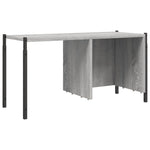 ZNTS Bookcase Grey Sonoma 72x28x172 cm Engineered Wood 3213655