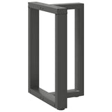 Dining Table Legs T-Shaped 2 pcs Anthracite 60x35x cm Steel 4013054