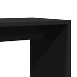 Side Tables 2 pcs Black 50x30x50 cm Engineered Wood 840558