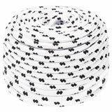 Braided Boat Rope White 8 mmx100 m Polyester 152768