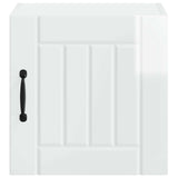 Wall Cabinet LUCCA 2 pcs High Gloss White 40 x 31 x 40 cm 884883