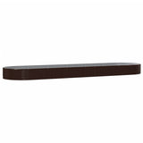Garden Raised Bed Galvanised Steel 523x140x36 cm Brown 319045