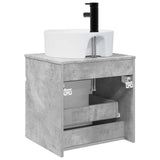 Wall-mounted Sink Vanity Concrete Grey 49 x 44.5 x 65 cm 890595