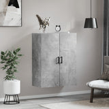 Wall Mounted Cabinet Concrete Grey 69.5x34x90 cm 828432