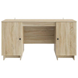 Desk Sonoma Oak Engineered Wood 142.5 x 50 x 75 cm 3414569