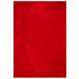 Rug HUARTE Short Pile Soft and Washable Red 160x230 cm 375174