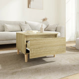 Side Tables 2 pcs Sonoma Oak 50x46x35 cm Engineered Wood 819507