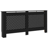 Radiator Cover Black 172x19x81.5 cm MDF 288198