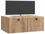 Wall-Mounted TV Cabinet 59.5 x 41 x 30 cm Artisan Oak 899194