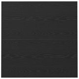 Coffee Table Black oak 100 x 100 x 40 cm Engineered Wood 883502