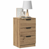 Bedside Cabinets 2 pcs Artisan Oak 40x36x65 cm Engineered Wood 856935