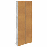 CD Cabinet 2 pcs Concrete Grey 33 x 23.5 x 175 cm 8012649