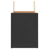 Paper Bags 250 pcs with Handles Black 32x22x28 cm 4101652