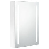 LED Bathroom Mirror Cabinet Shining White 50x13x70 cm 326501
