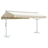 Free Standing Awning 600x300 cm Cream 145884