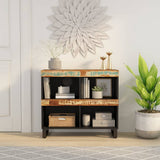 Side Cabinet 85x33x75 cm Solid Wood Reclaimed 352899