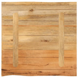 Table Top 60x60x2.5 cm Live Edge Solid Wood Mango 370714