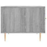 Coffee Tables 2 pcs Grey Sonoma 50x50x40 cm Engineered Wood 829377