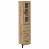 Highboard Artisan Oak 34.5 x 34 x 180 cm Engineered Wood 3416017
