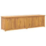 Garden Box 200x50x55 cm Solid Wood Teak 318735