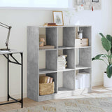 Bookcase Concrete Grey 102x32x108 cm Engineered Wood 3307840