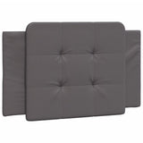 Bed Frame without Mattress "Zadar" Grey 90x200 cm Faux Leather 3208159
