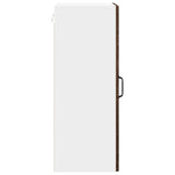 Wall Cabinet LUCCA Brown Oak 40 x 31 x 80 cm Engineered Wood 885032