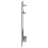 Wall-Mounted Coat Rack with Shelf Concrete Grey 70 x 10 x 90 cm 874526