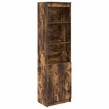 Highboard Smoked Oak 50x35x180 cm Engineered Wood 3328466