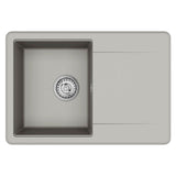 Sink Grey 670 x 460 mm 80% Quartz and 20% Resin 42028409