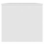 Coffee Table White 102x50.5x46.5 cm Engineered Wood 809719
