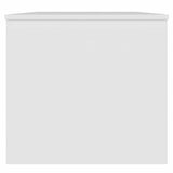 Coffee Table White 102x50.5x46.5 cm Engineered Wood 809719