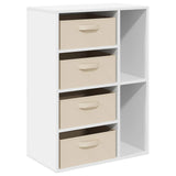 Sideboard with Drawer White 60 x 33.5 x 84 cm 8000468