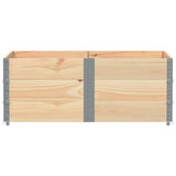 Pallet Collars 3 pcs 150x100 cm Solid Wood Pine 3295382
