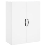 Wall Mounted Cabinets 2 pcs White Engineered Wood 3197889