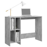 Notebook Desk Concrete Grey 102.5x35x75 cm Engineered Wood 808345