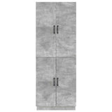 Cabinet Set 2 pcs Concrete Grey Engineered Wood 3416784