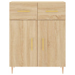 Highboard Sonoma Oak 69.5x34x180 cm Engineered Wood 3199868