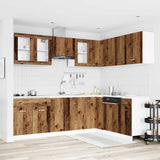 11 Piece Kitchen Cabinet Set Lyon" Old Wood Engineered Wood 3328577