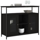 Sideboard Black 100x35x80 cm Engineered Wood 835504